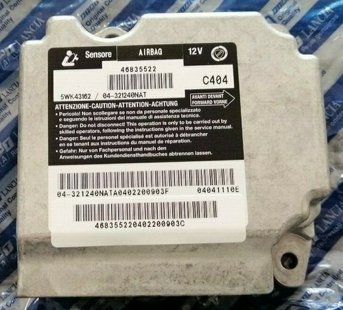 Centralina airbag fiat stilo - fiat,